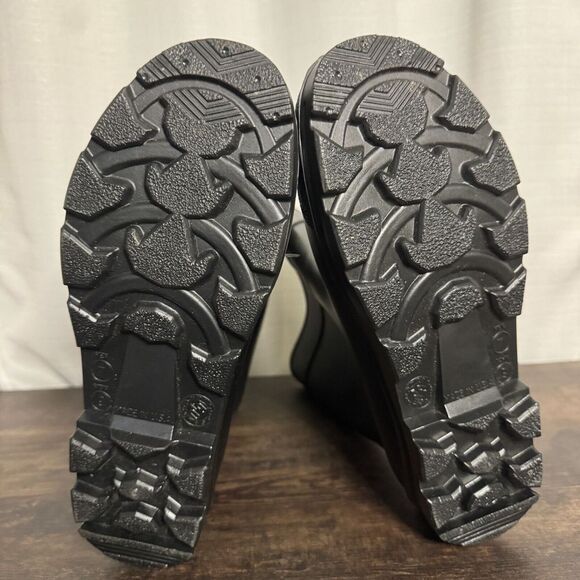 SERVUS Rubber Waterproof PVC Work Boots Plain Soft Toe Men 7 Wmn 9 - Picture 7 of 7